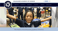 Desktop Screenshot of milwaukeeacademyofscience.org